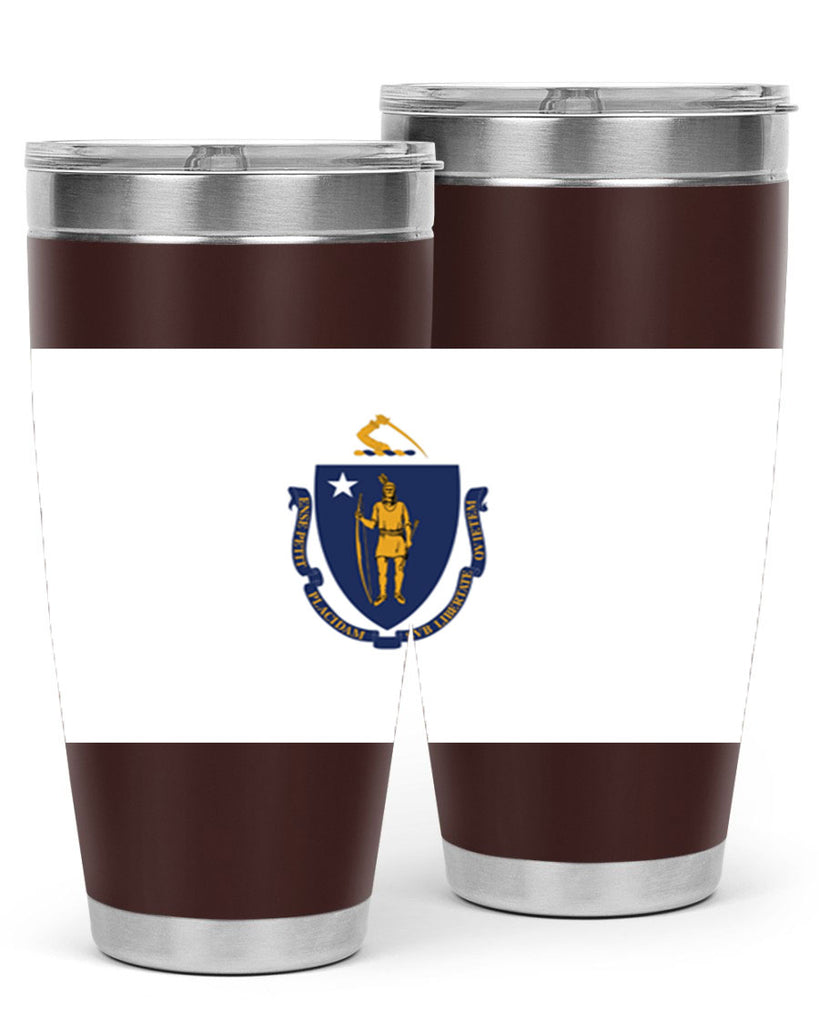 Massachusetts 31#- Us Flags- Tumbler