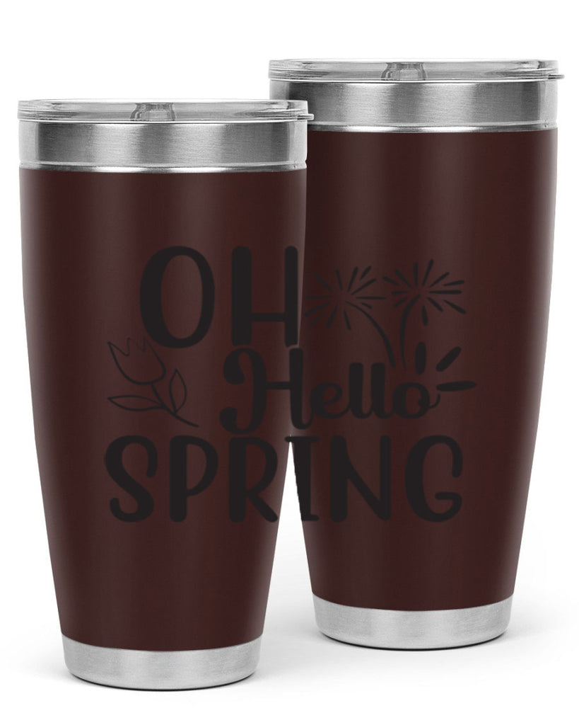 Oh hello spring 358#- spring- Tumbler