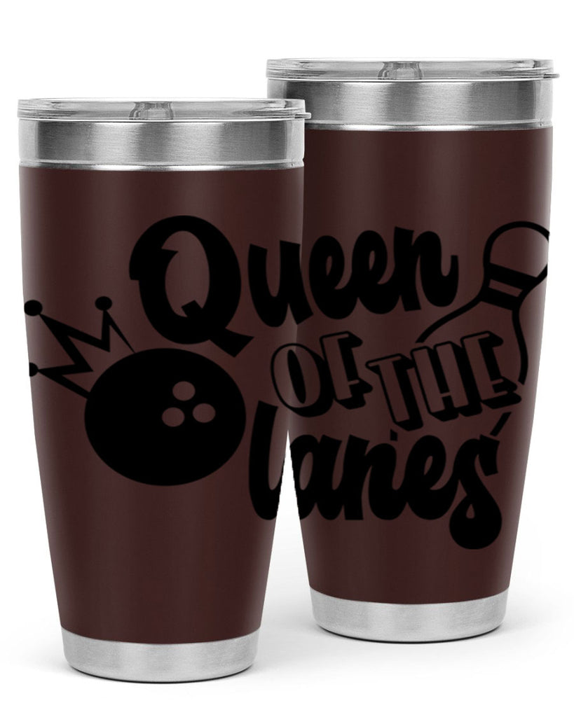 Queen of the lanes 559#- bowlig- Tumbler