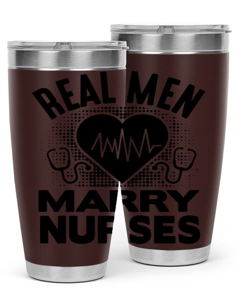 Real men Style 253#- nurse- tumbler