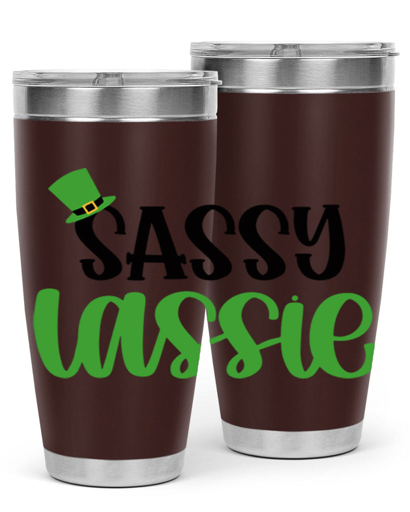 Sassy Iassie Style 34#- St Patricks Day- Tumbler