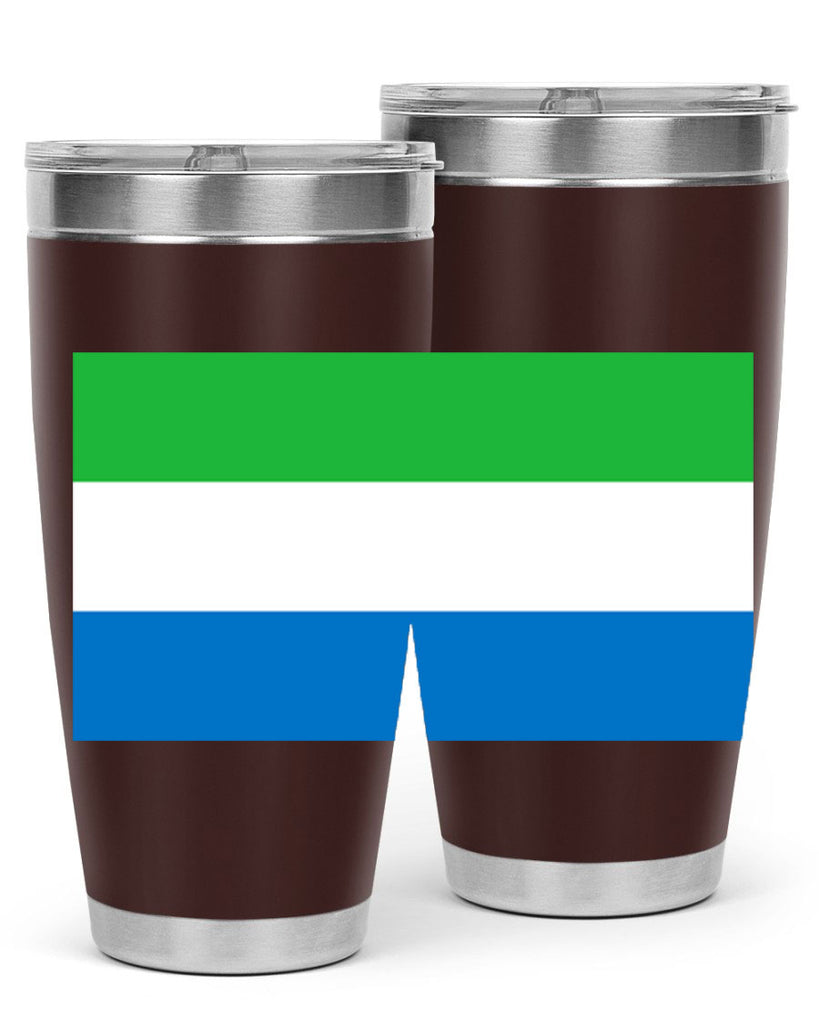 Sierra Leone 42#- world flags- Tumbler