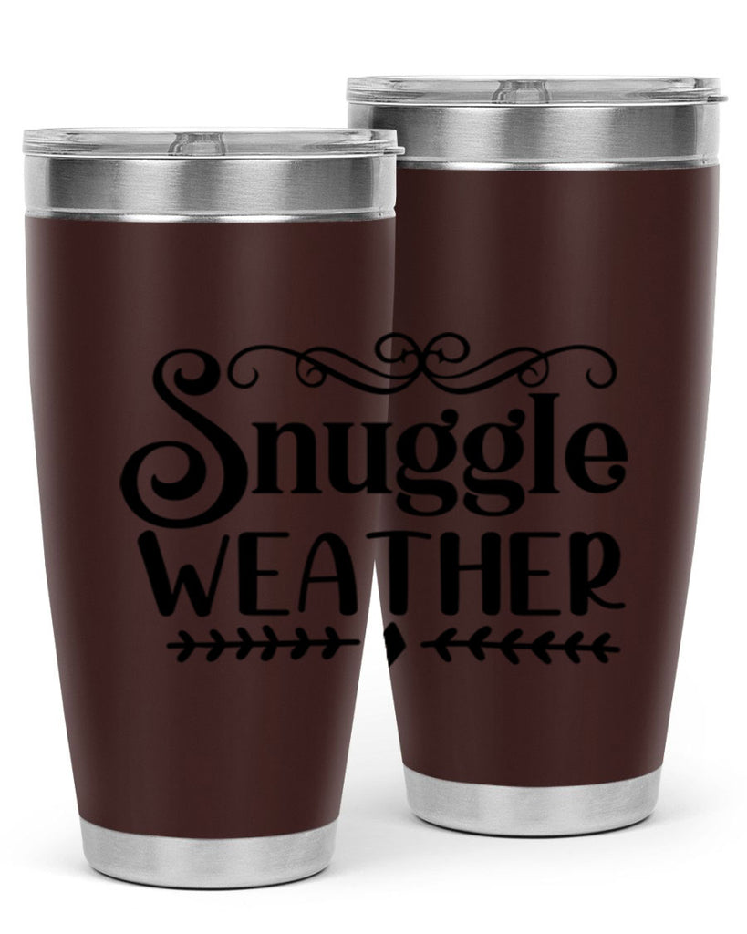 Snuggle Weather 387#- winter- Tumbler