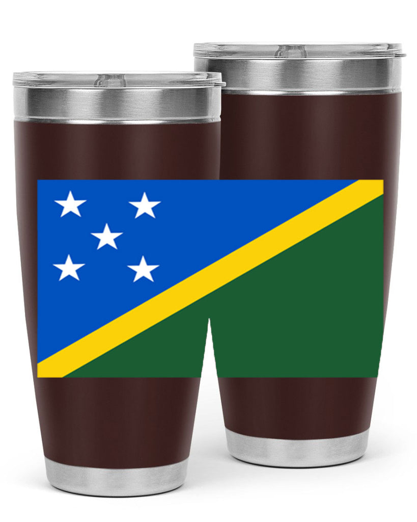 Solomon Islands 38#- world flags- Tumbler