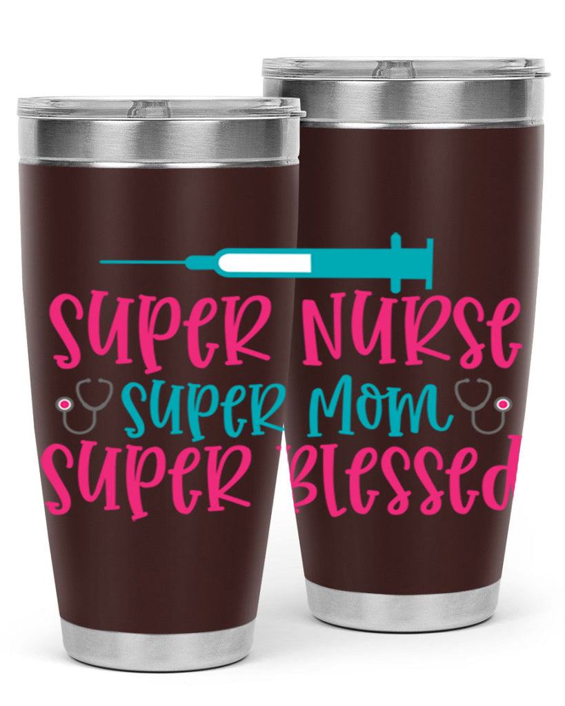 Super Nurse Super Mom Style Style 24#- nurse- tumbler