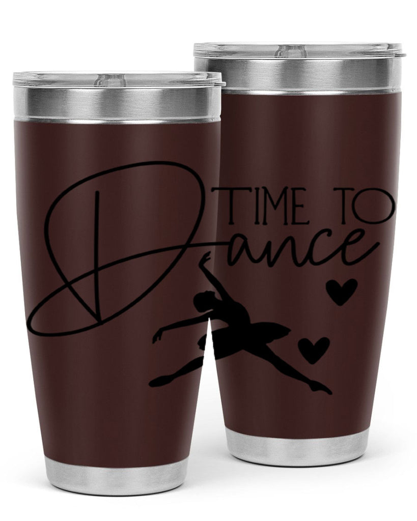 Time to Dance 85#- ballet- Tumbler