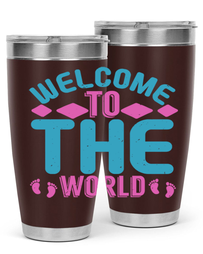 Welcome to the world Style 162#- baby- tumbler