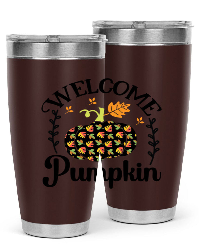 Welcomepumpkin 640#- fall- Tumbler