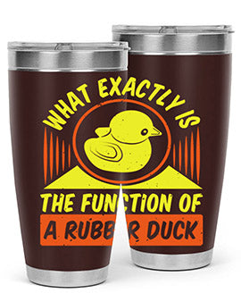What exactly is the function of a rubber duck Style 10#- duck- Tumbler