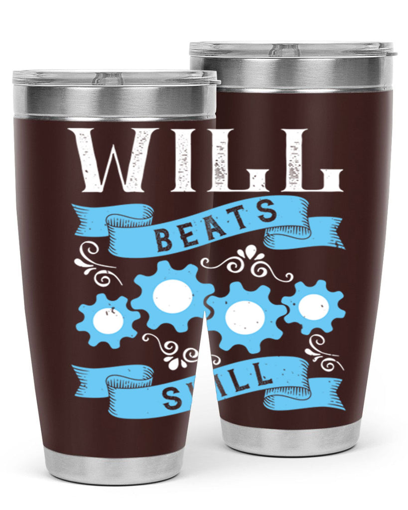 Will beats skill Style 10#- coaching- tumbler