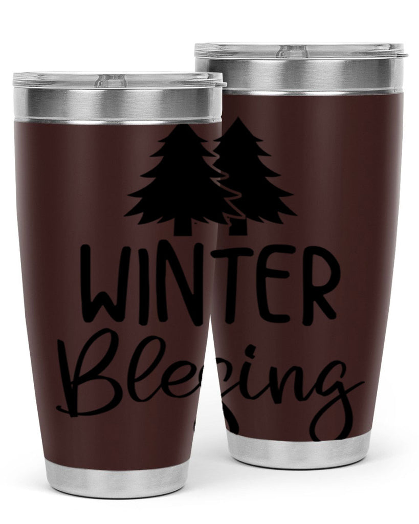 Winter Blesing483#- winter- Tumbler