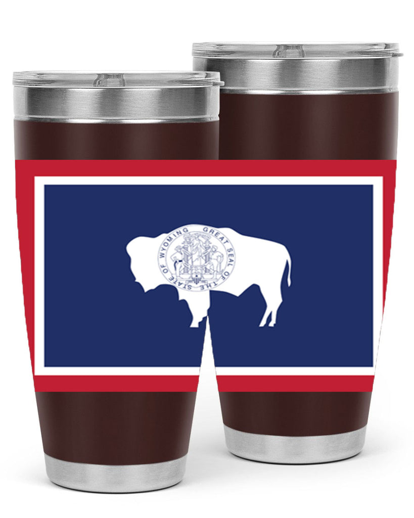 Wyoming 1#- stateflags- Tumbler