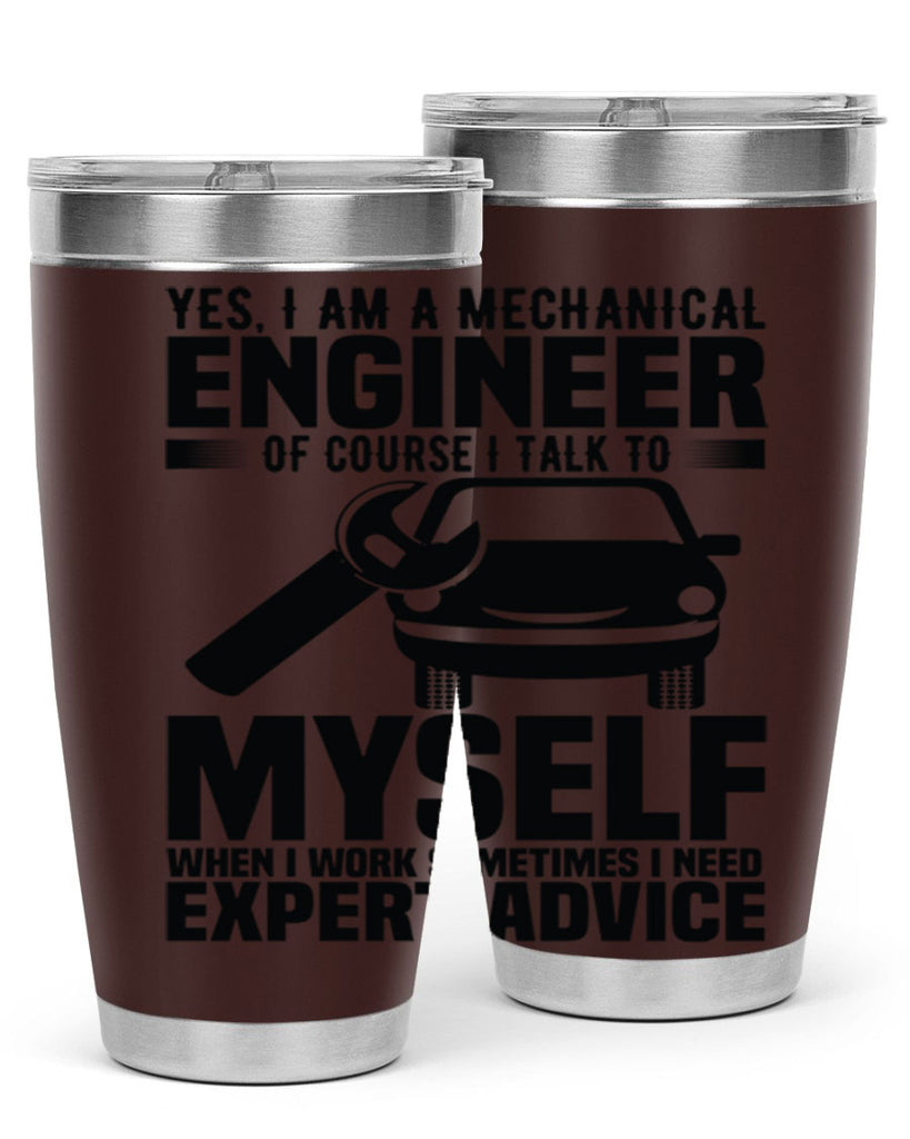 Yes I Am A Mechanical Style 1#- engineer- tumbler