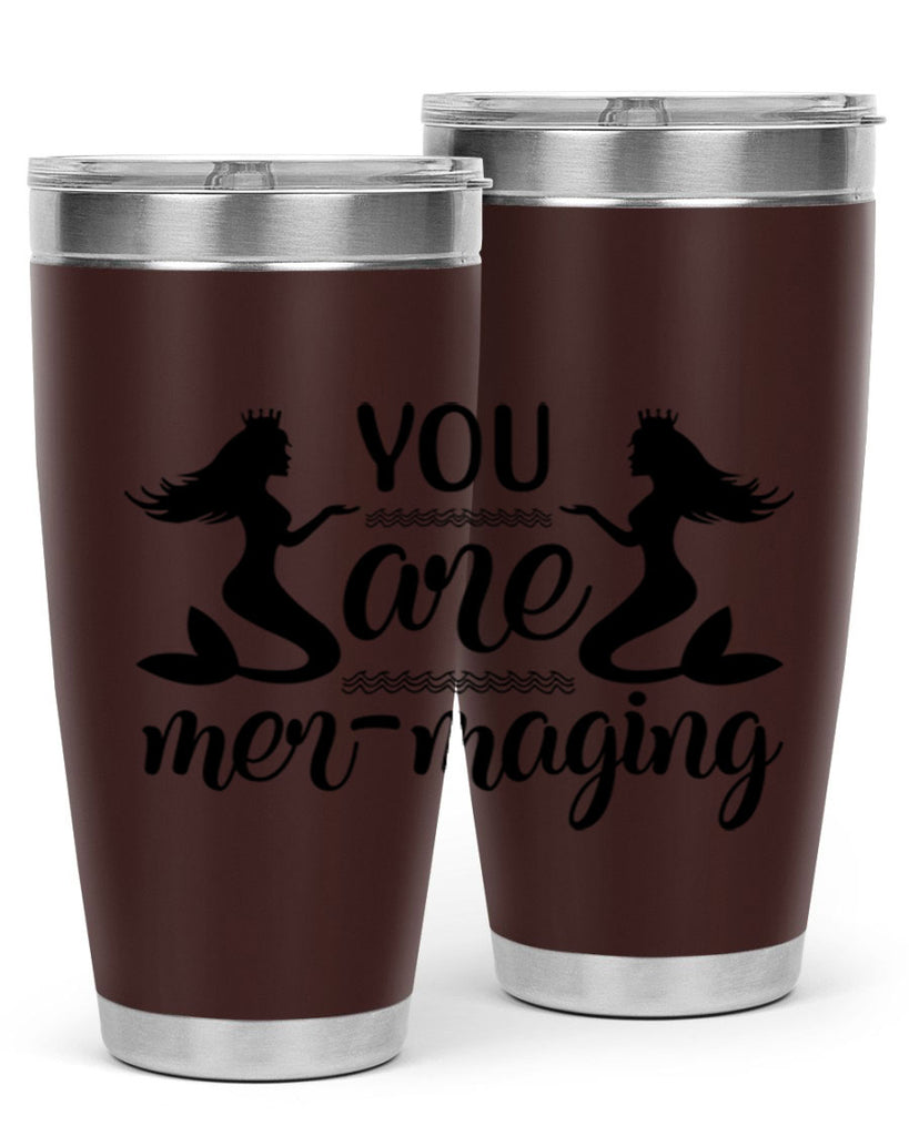 You are mermaging design 686#- mermaid- Tumbler
