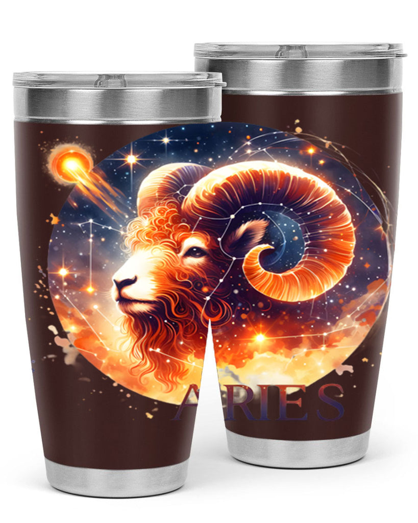 aries 130#- zodiac- Tumbler