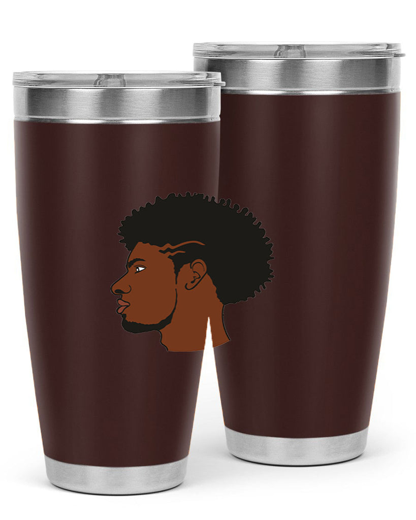 black man 39#- black men - boys- tumbler