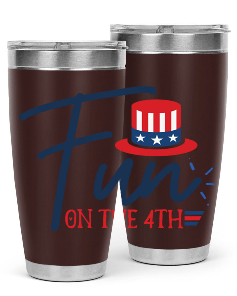 fun on the th Style 18#- Fourt Of July- Tumbler