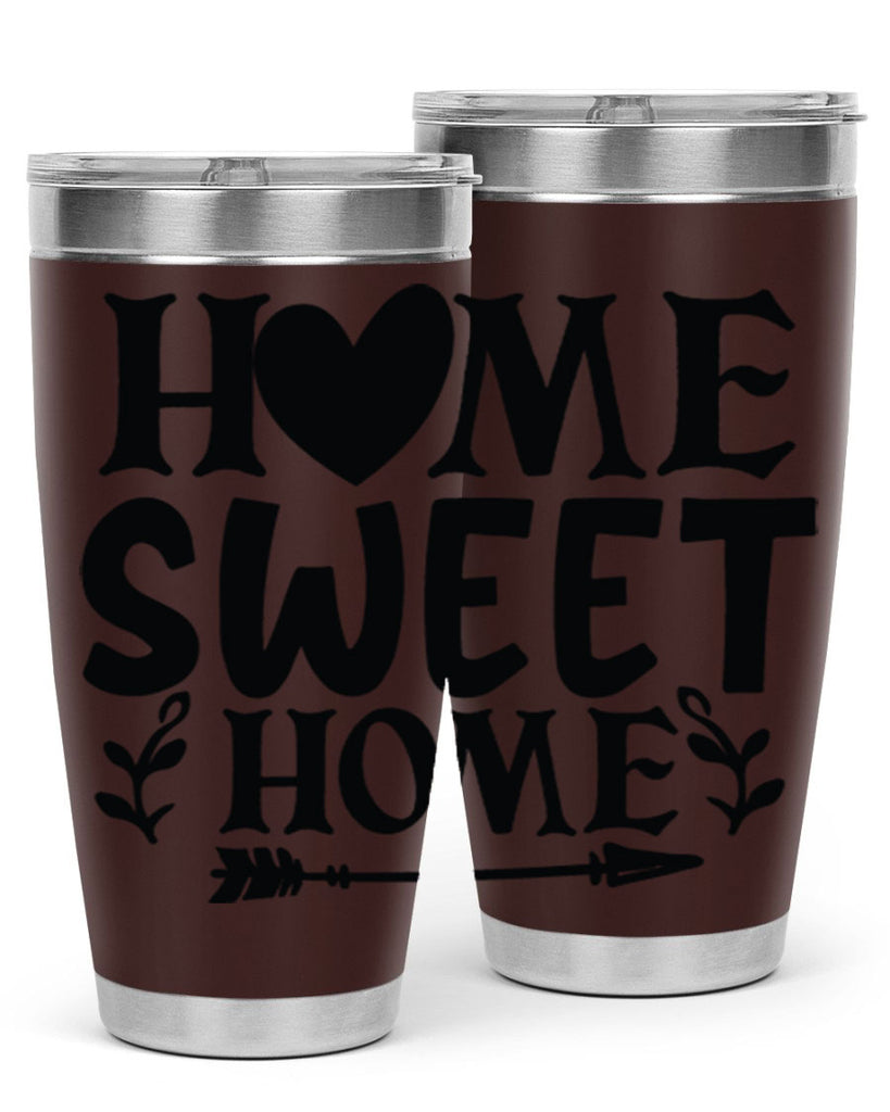 home sweet home 27#- home- Tumbler