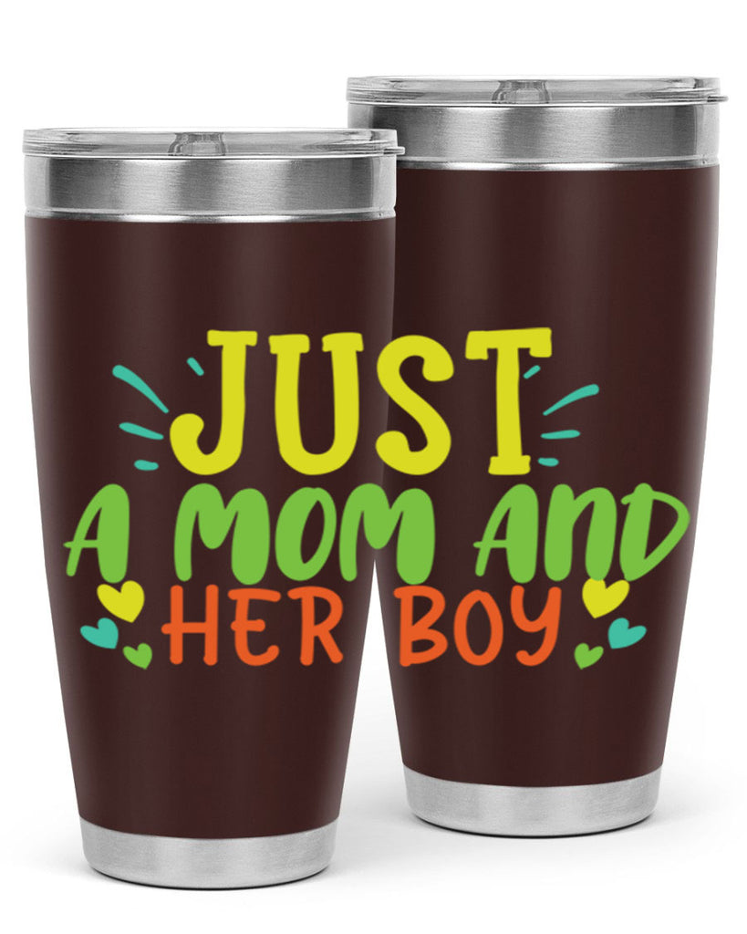 just a mom and her girl 391#- mom- Tumbler