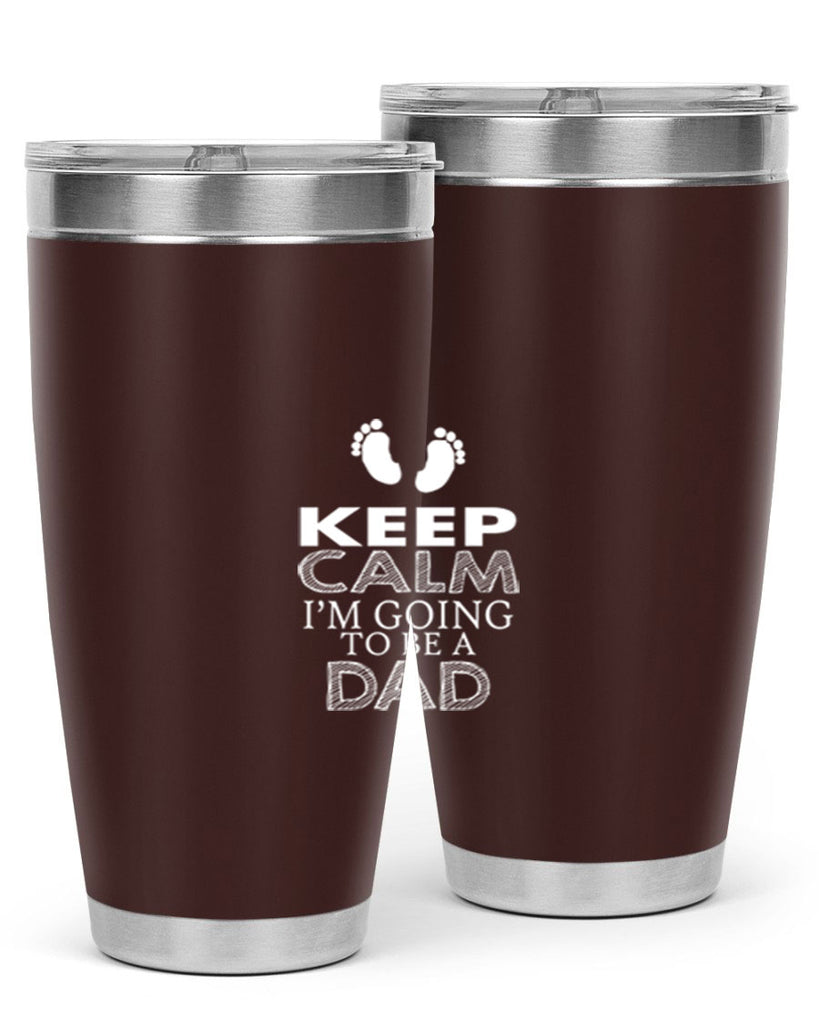 keep clam i am going to be a dad 2#- dad- Tumbler