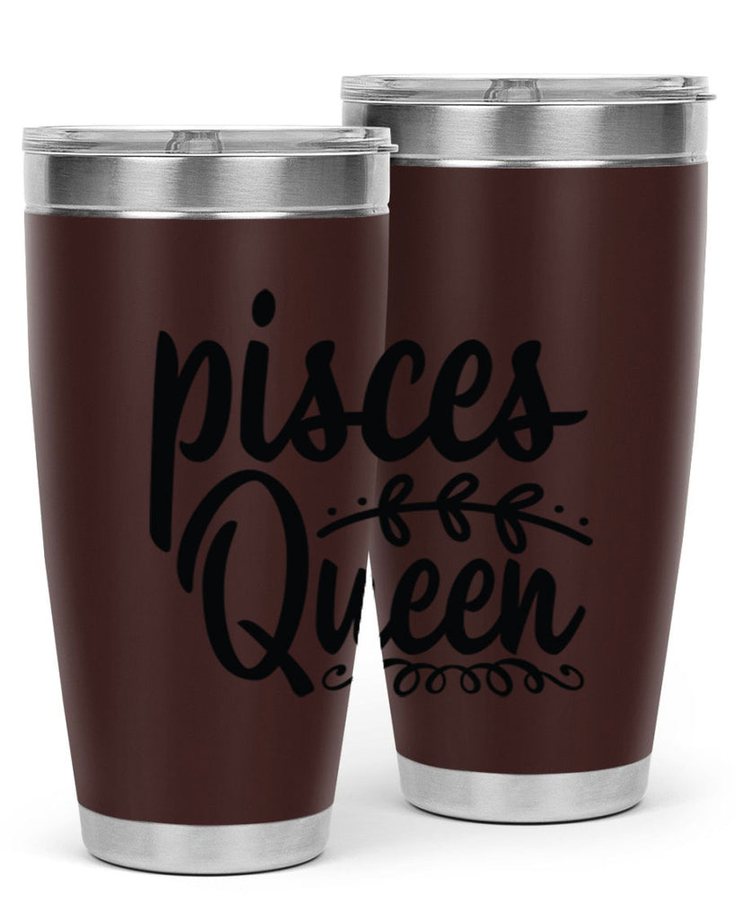 pisces queen 378#- zodiac- Tumbler