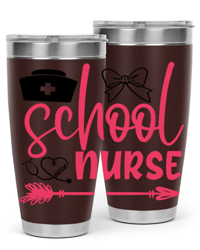 school nurse Style 354#- nurse- tumbler