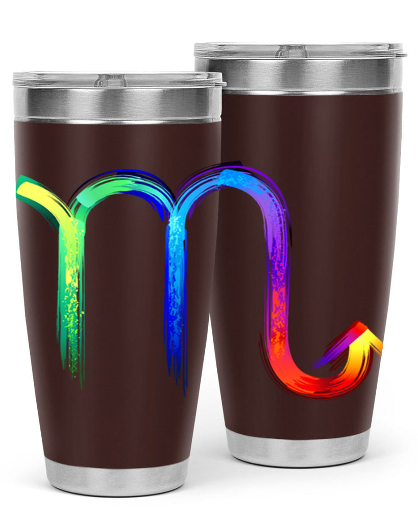 scorpio n 464#- zodiac- Tumbler
