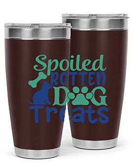 spoiled rotten dog treats Style 62#- dog- Tumbler