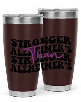 stronger than alzheimers 214#- alzheimers- Tumbler