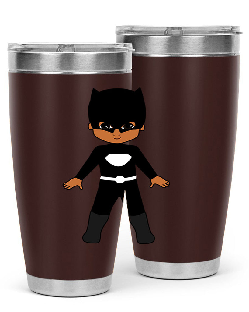 super kid 8#- black men - boys- tumbler