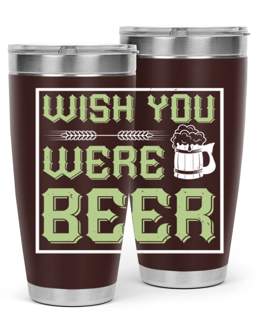 wish you were beer 2#- beer- Tumbler