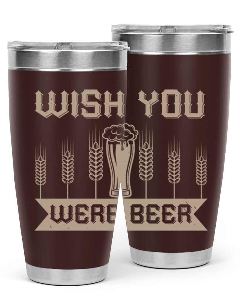 wish you were beerr 1#- beer- Tumbler