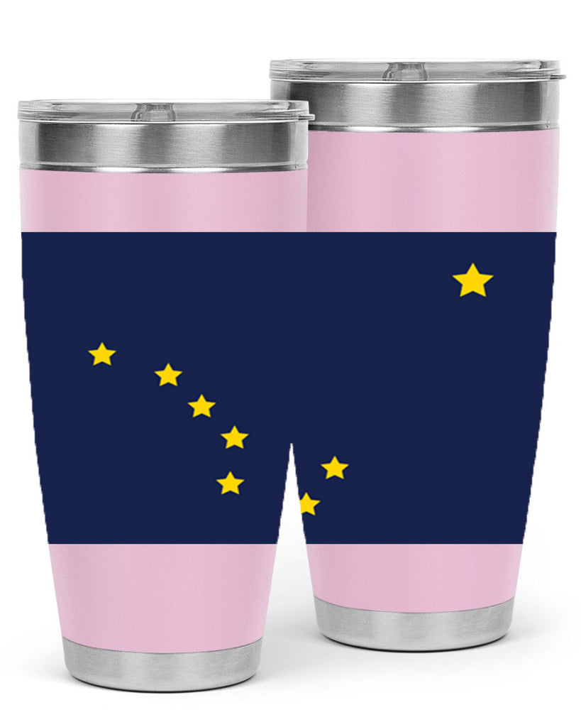Alaska 50#- Us Flags- Tumbler