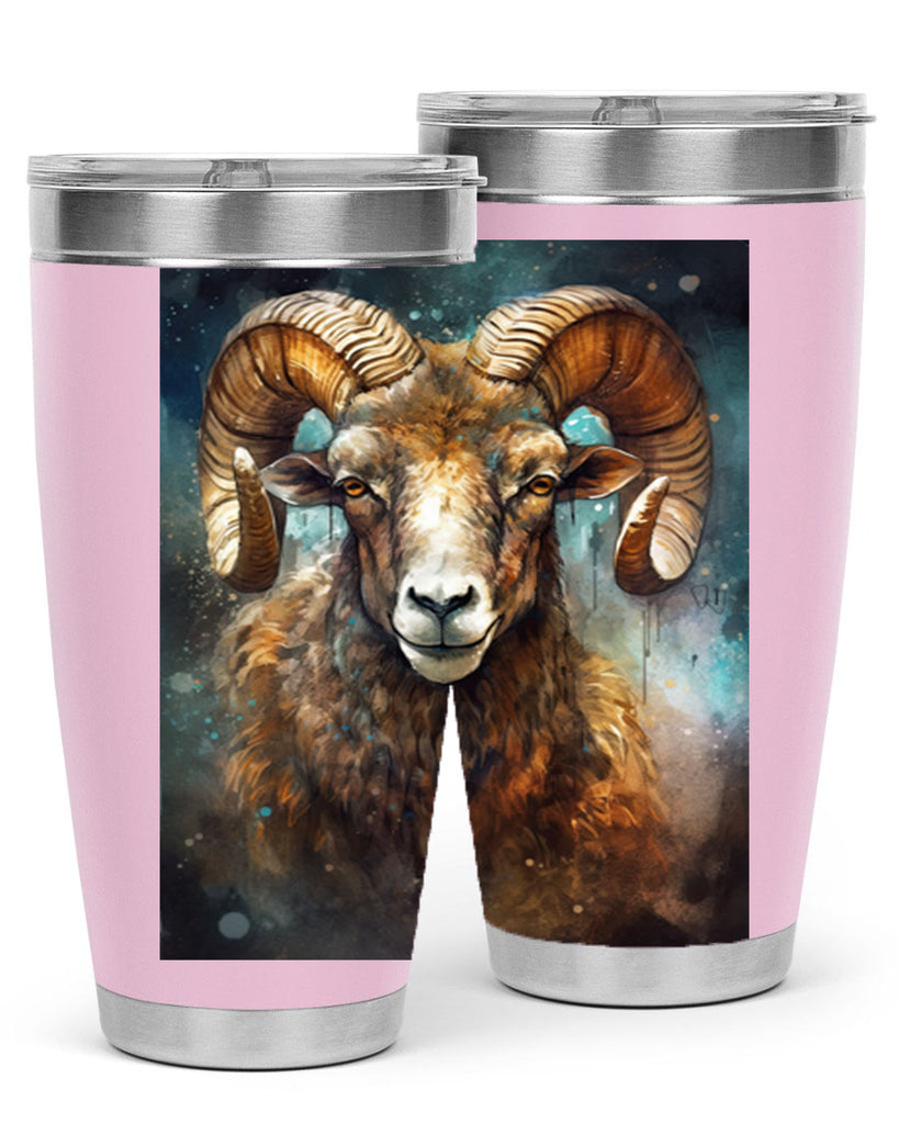 Aries 54#- zodiac- Tumbler