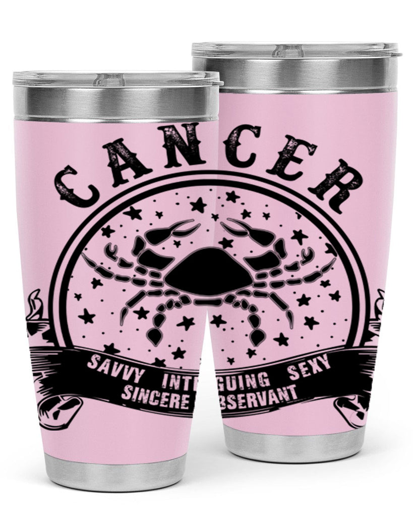 Cancer 13#- zodiac- Tumbler