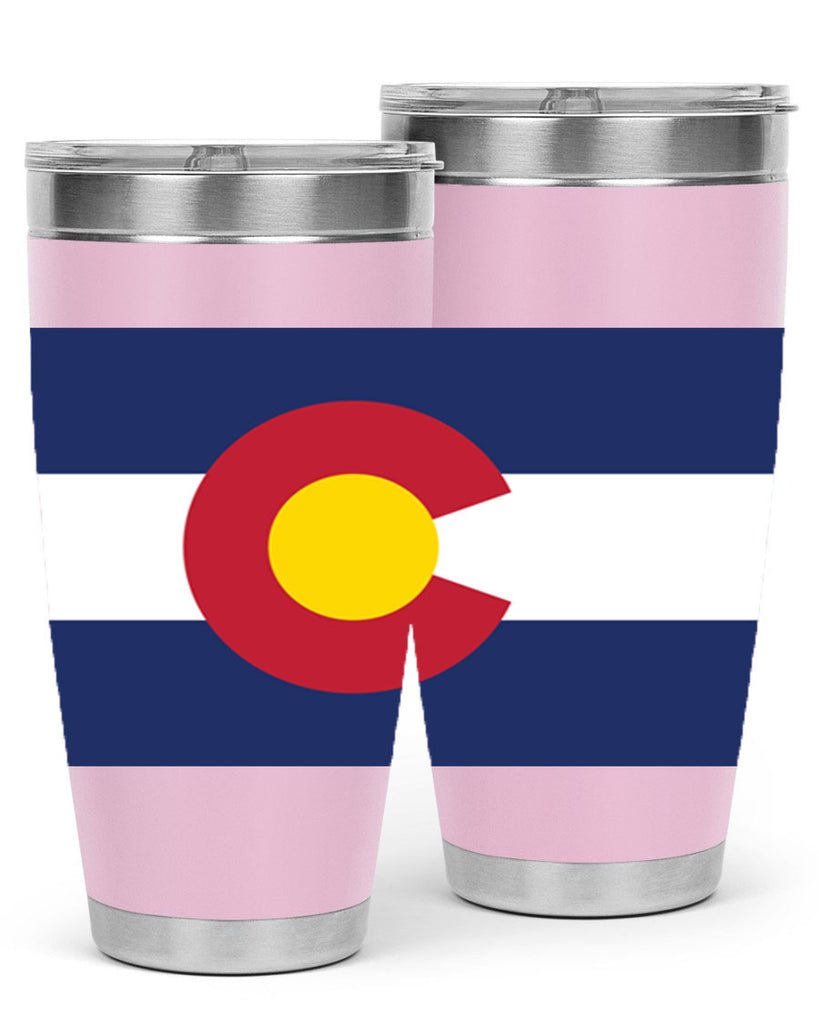 Colorado 46#- Us Flags- Tumbler