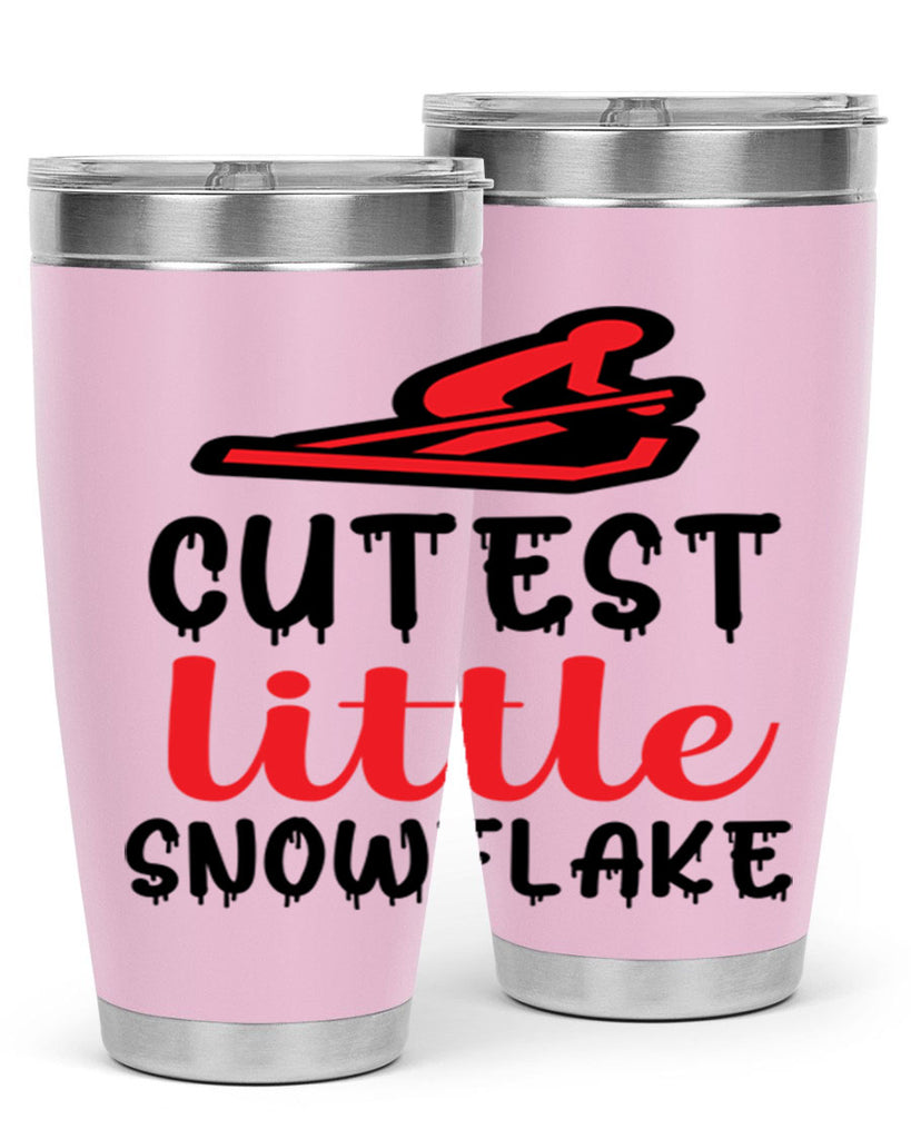 Cutest little snowflake 87#- winter- Tumbler