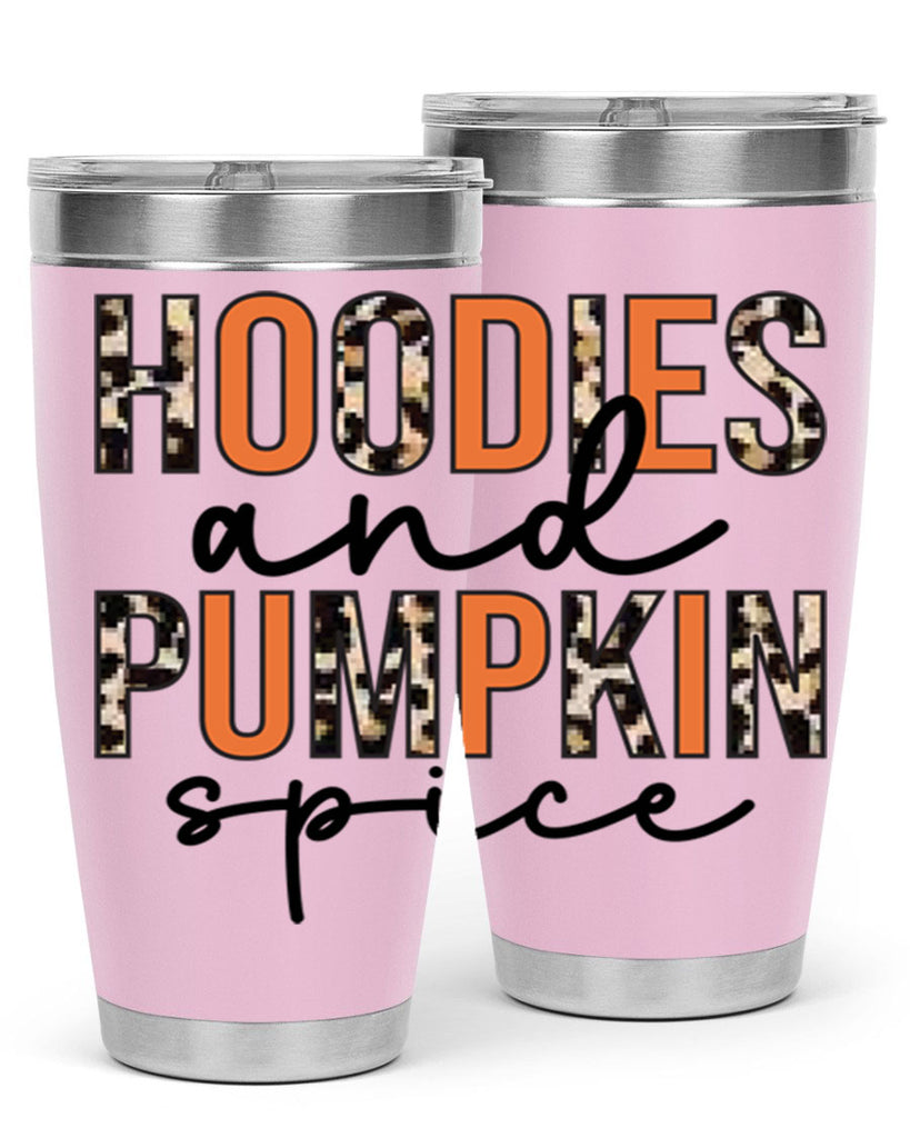 Hoodies and pumpkin spice 317#- fall- Tumbler