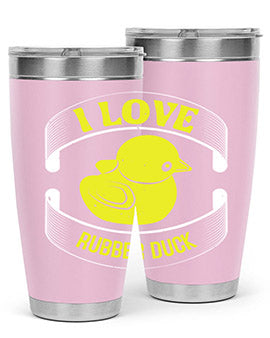 I Love Rubber duck Style 41#- duck- Tumbler