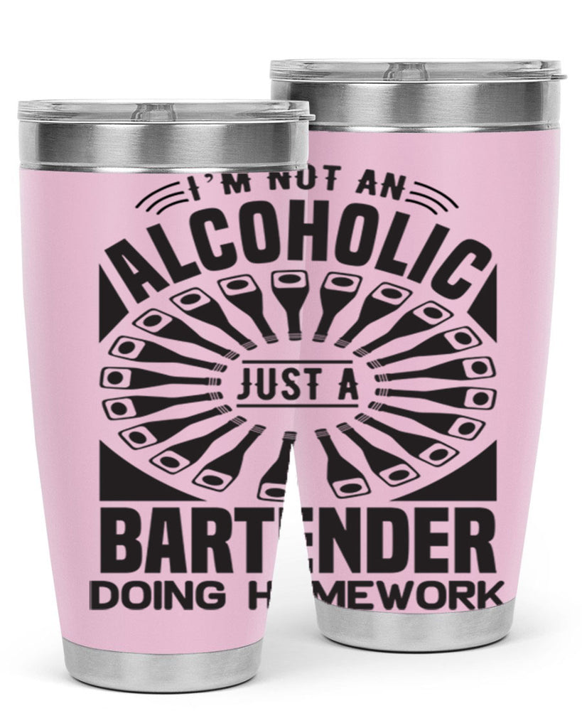 Im not an Style 18#- bartender- tumbler