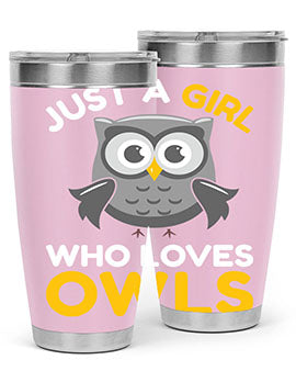 Just a Boy Who Loves A TurtleRabbit 11#- owl- Tumblers