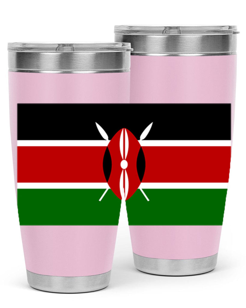 Kenya 110#- world flags- Tumbler