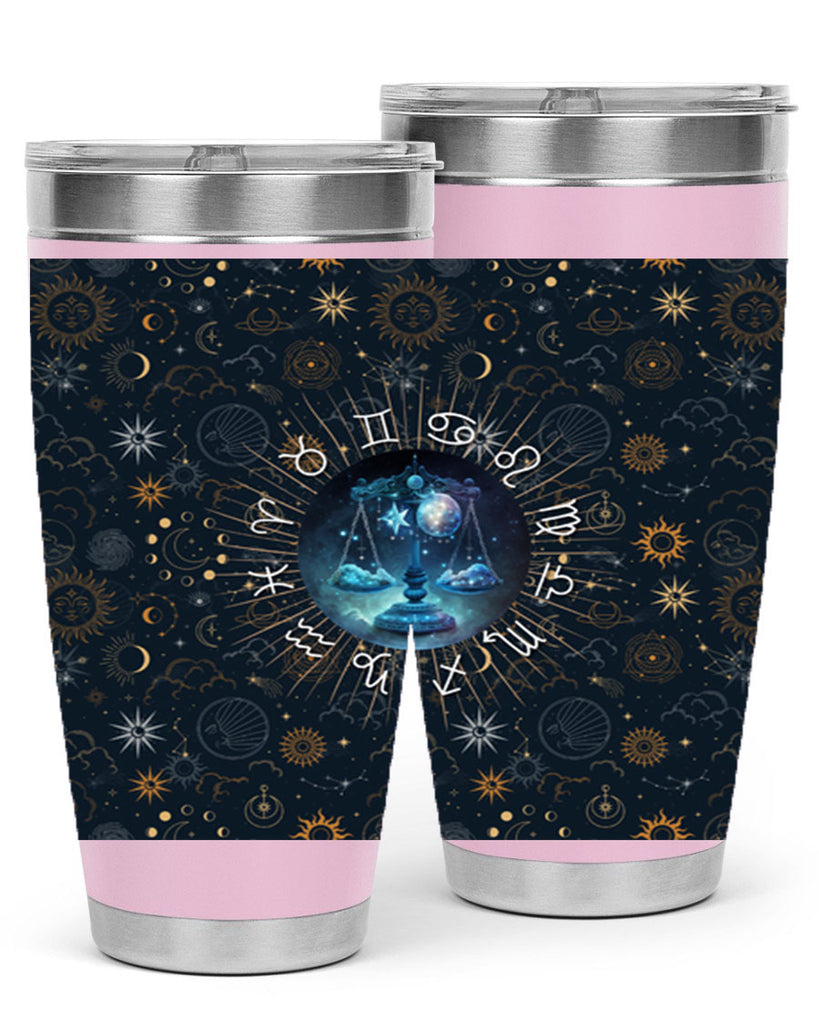 Libra Straight 317#- zodiac- Tumbler