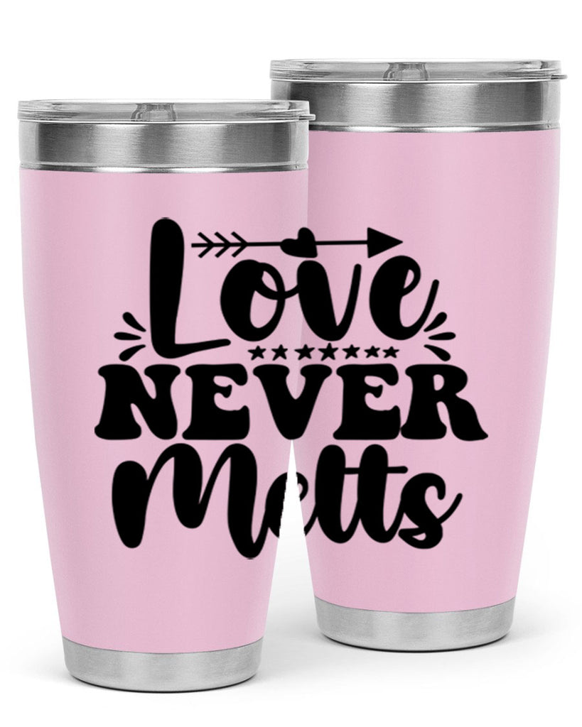 Love Never Melts 310#- winter- Tumbler