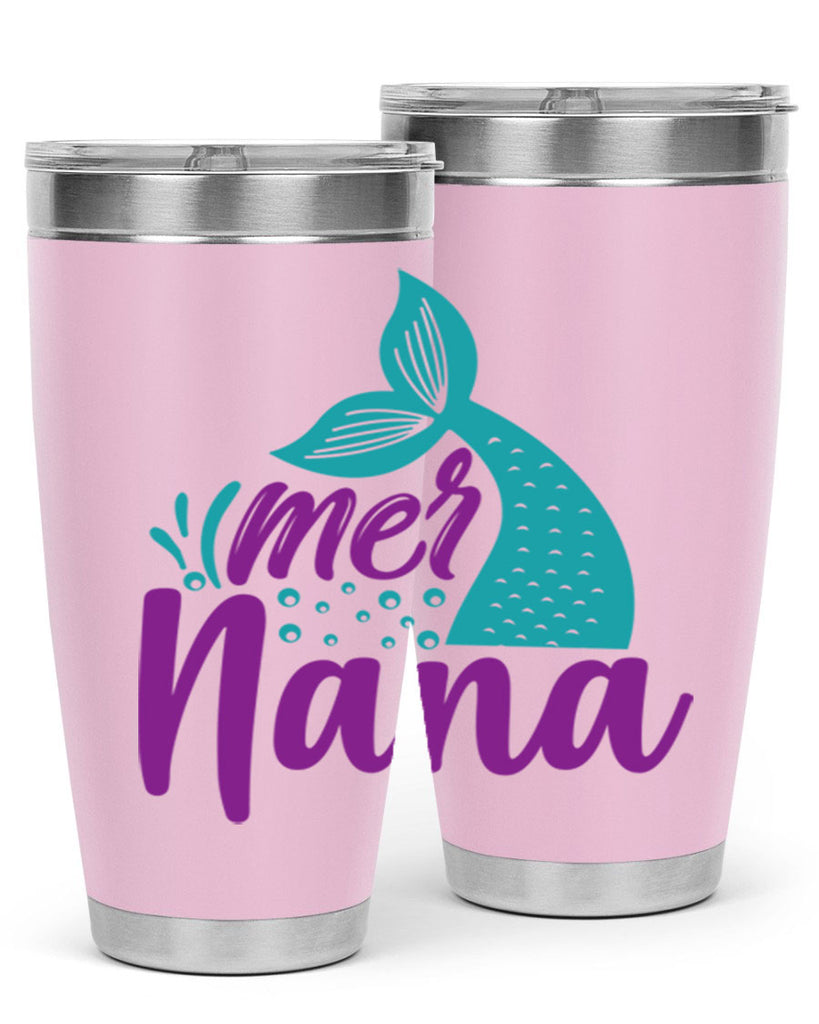 Mer Nana 343#- mermaid- Tumbler