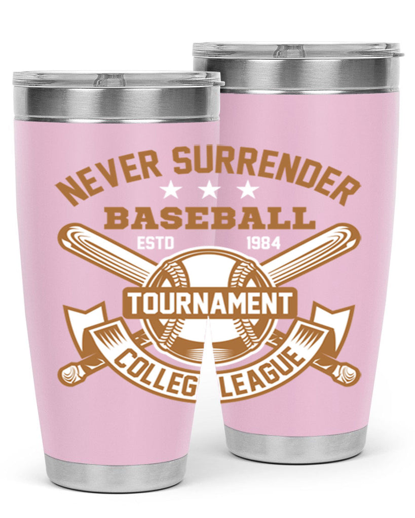 Never 624#- baseball- Tumbler
