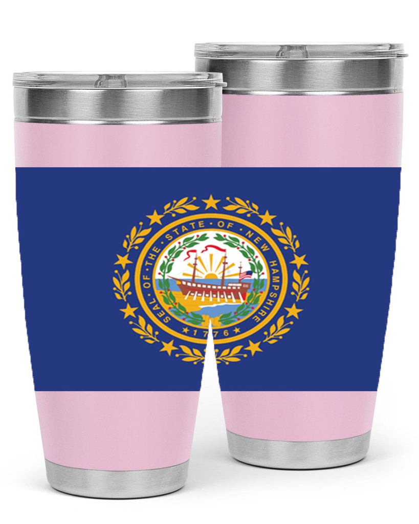 New Hampshire 23#- Us Flags- Tumbler