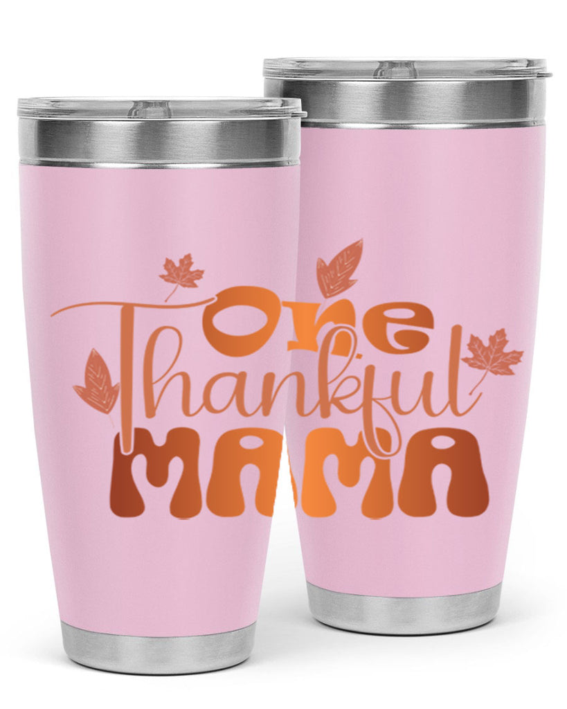 One Thankful Mama 465#- fall- Tumbler