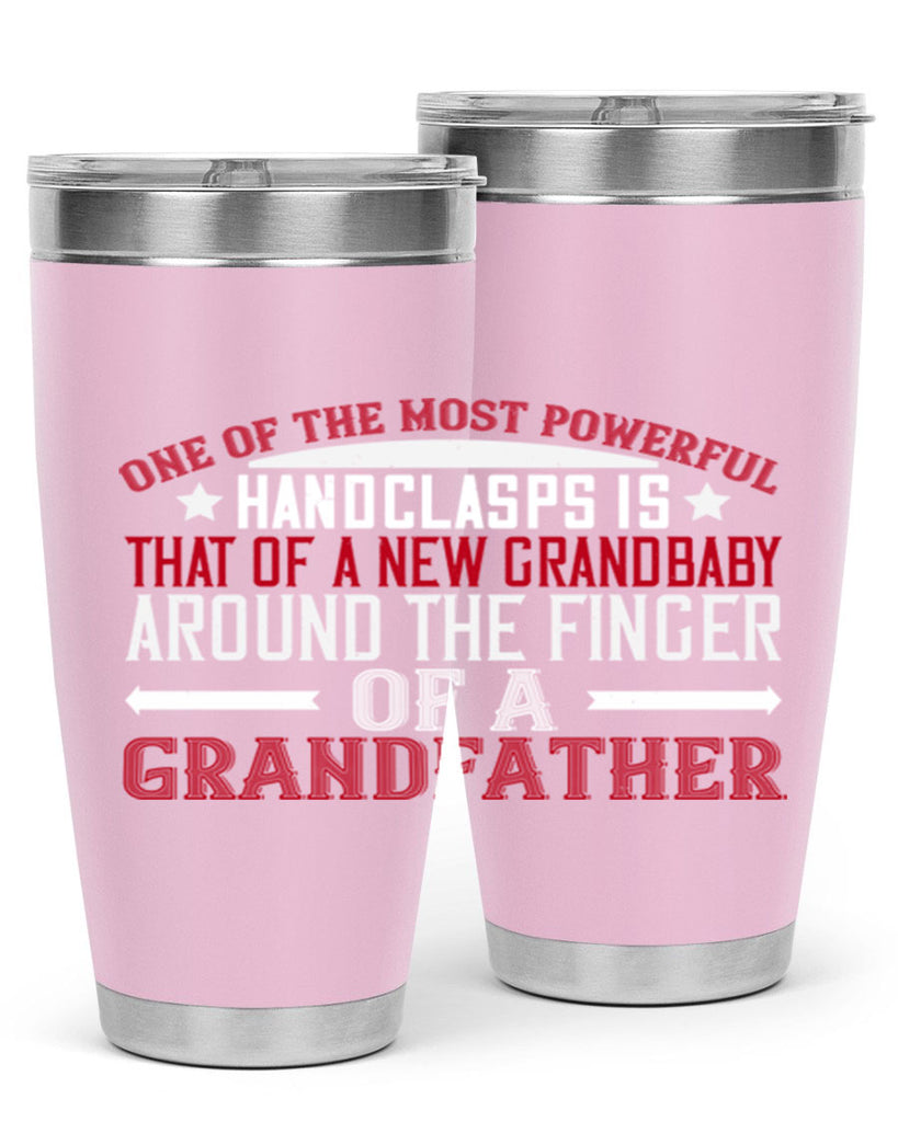 One of the most powerful handclasps 69#- grandpa - papa- Tumbler