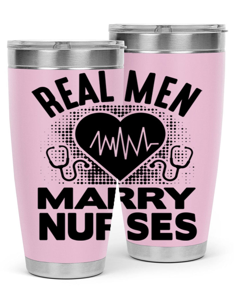 Real men Style 253#- nurse- tumbler
